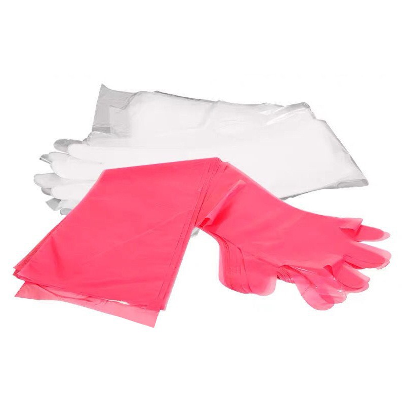 Veterinary Disposable Long-Arm Gloves Thickened Midwifery for Sheep and Cattle Sows Longwall Breeding and Pig Breeding Veterinary Midwifery