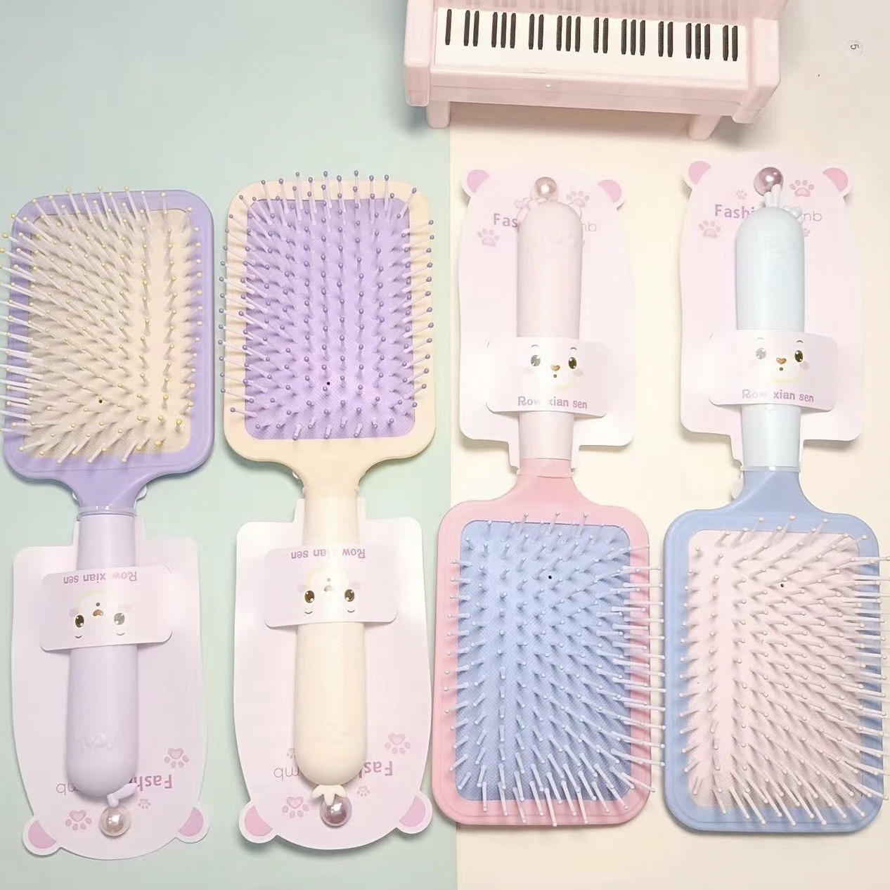Air Cushion comb new popular massage comfortable curly hair comb scalp itching air cushion massage perm hairdressing