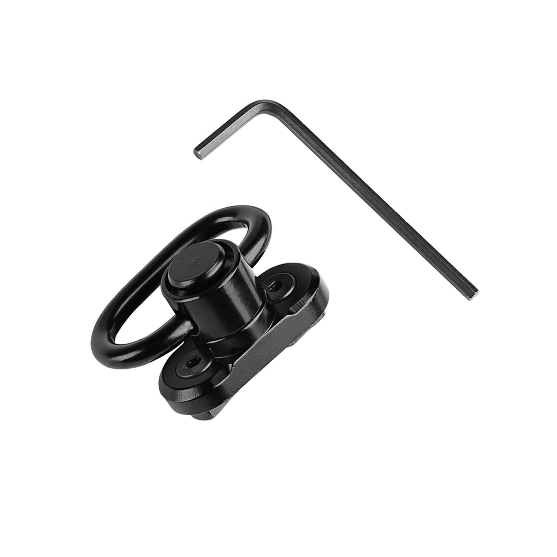 Cross-border exclusive for mlok tactical strap buckle floating quick release M-lok strap buckle Mlok base QD buckle