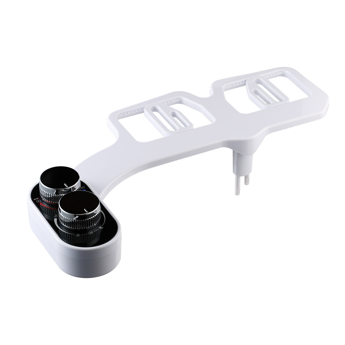 The body cleaner intelligent unplugged cold and hot water simple installation women's washing device Women's fart washing buttocks double nozzle toilet cover plate