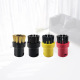 Karchi 4 color small brush head black hair (3 nylon 1 copper)