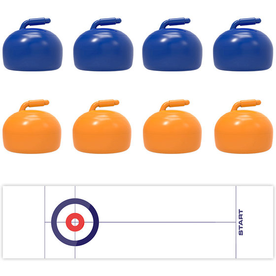 Children's puzzle casual game desktop curling ice hockey boys and girls toys parent-child two-player game interactive cross-border
