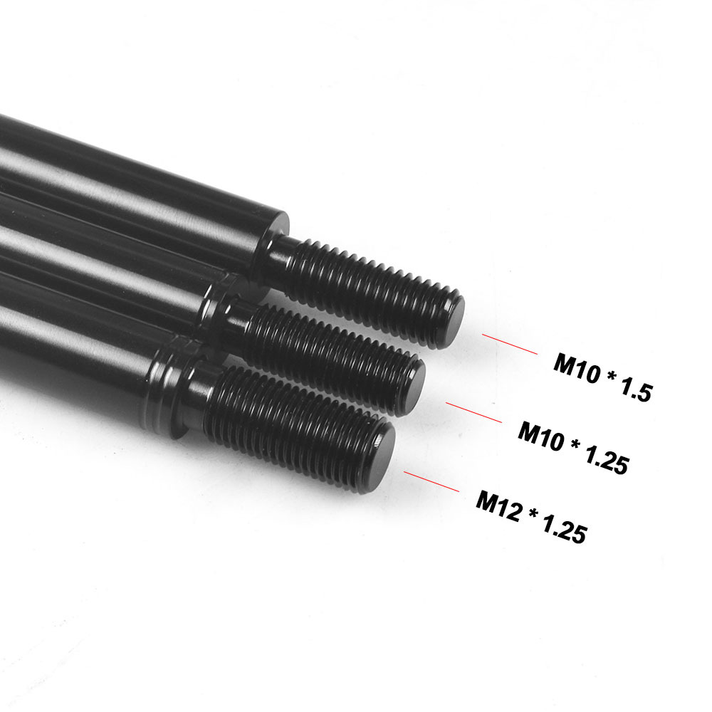 Car modified gear head extension rod aluminum alloy gear rod extender 3/3.5/4 inch M10X1.5