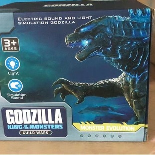 Cross-border children's toys simulation Godzilla dinosaur with light sound effects dinosaur monster model toy manufacturers wholesale