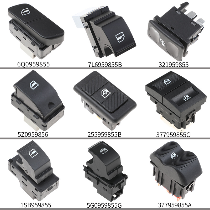 Applicable to Volkswagen Audi Mercedes-Benz Hyundai Kia Toyota Dodge Renault Ford Mitsubishi glass lifter single switch