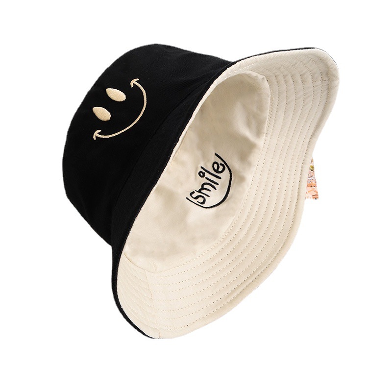 GD small daisy double-sided fisherman hat women's spring and summer Korean style new sunshade basin hat men's thin autumn and winter hat