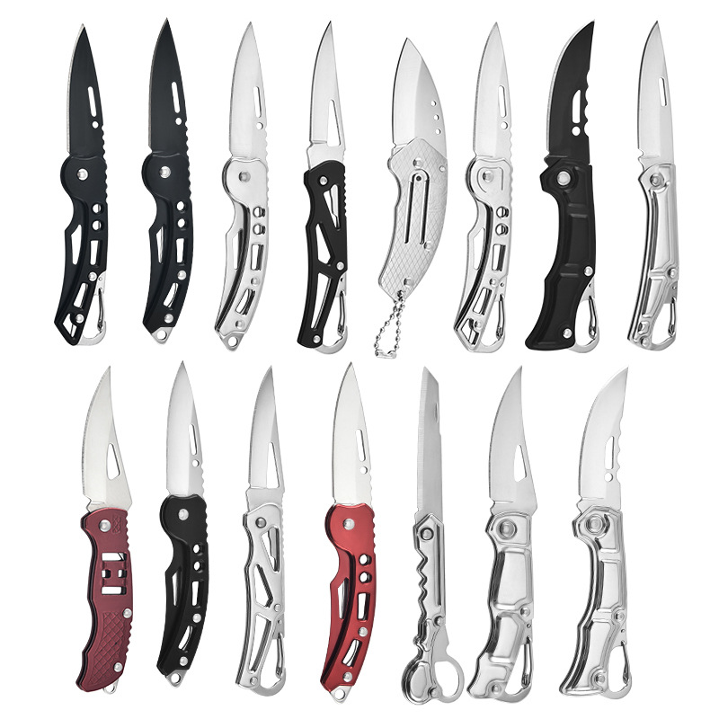 Wholesale outdoor folding knife outdoor camping portable stainless steel outdoor knife fruit knife Bo Xiaoke knife