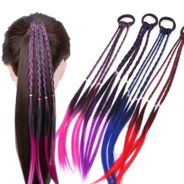 Wig Wig Braid Hair Loop Wig Long Braid Jewelry Wig Two Yuan Store Department Store