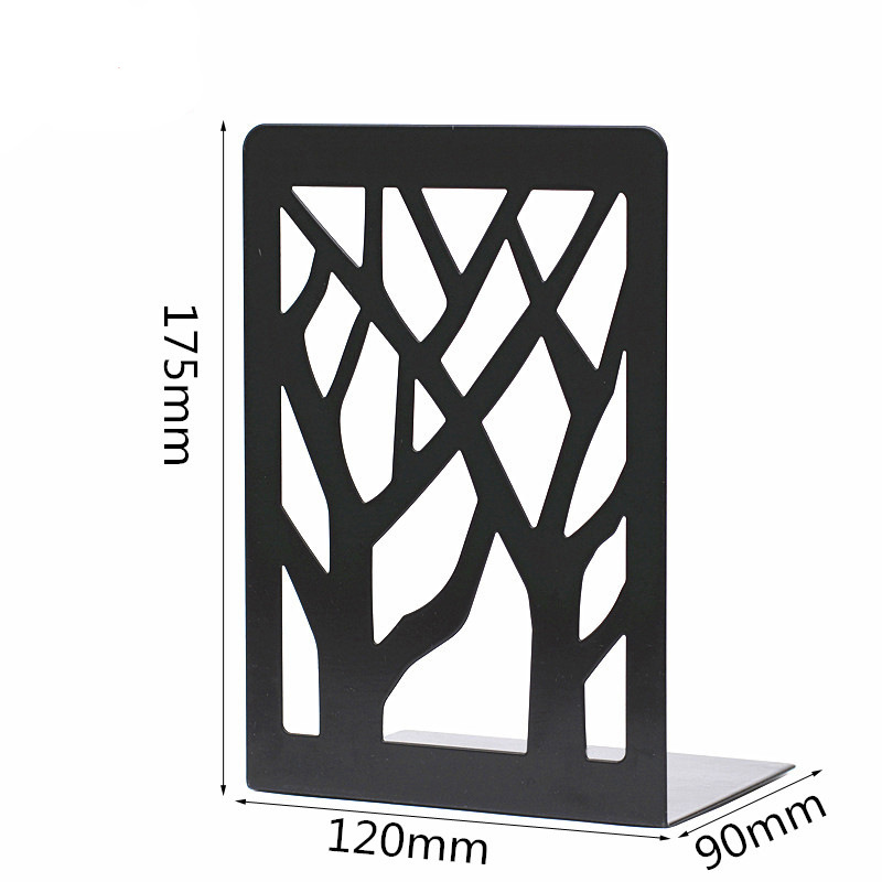 321 Two Trees Metal Bookend Bookshelf Bookshelf Bookholder Bookholder Bookholder Bookstand Stationery Bookmark