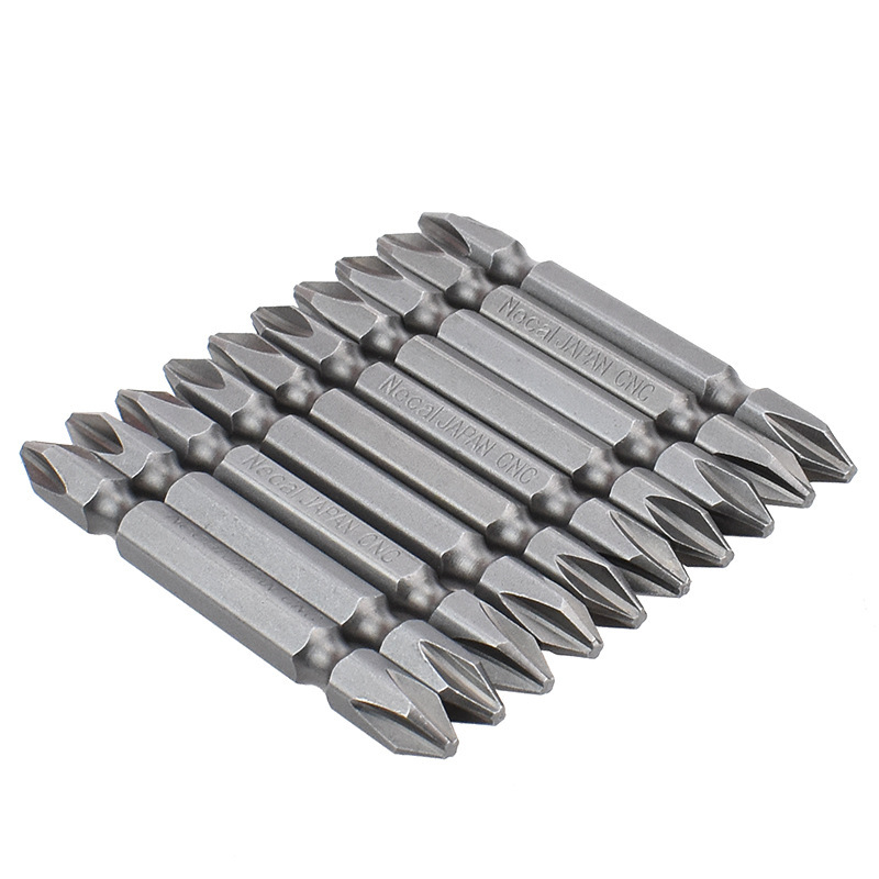 Nigao double-headed cross screwdriver head electric drill screwdriver head pneumatic electric screwdriver head electric screwdriver nozzle# PH123