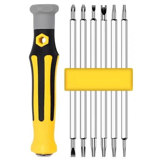12-in-one screwdriver set profiled head a full set of U-shaped plate screwdriver Y-type home repair