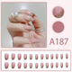 A187 semi oblique glitter [glue]]