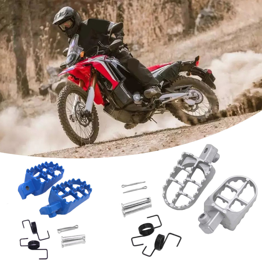 Wholesale children motorcycle accessories aluminum alloy pedal for PW50PW80 TW200 pedal front pedal