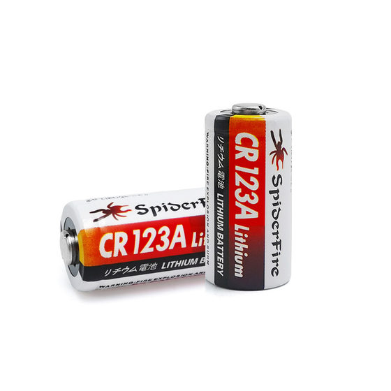 CR123A 3V lithium manganese battery security alarm door magnetic tactical flashlight cr123a disposable lithium battery