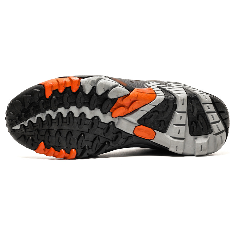 Cross-border hiking shoes men's lightweight non-slip outdoor shoes genuine leather breathable wear-resistant hiking shoes sports travel shoes women