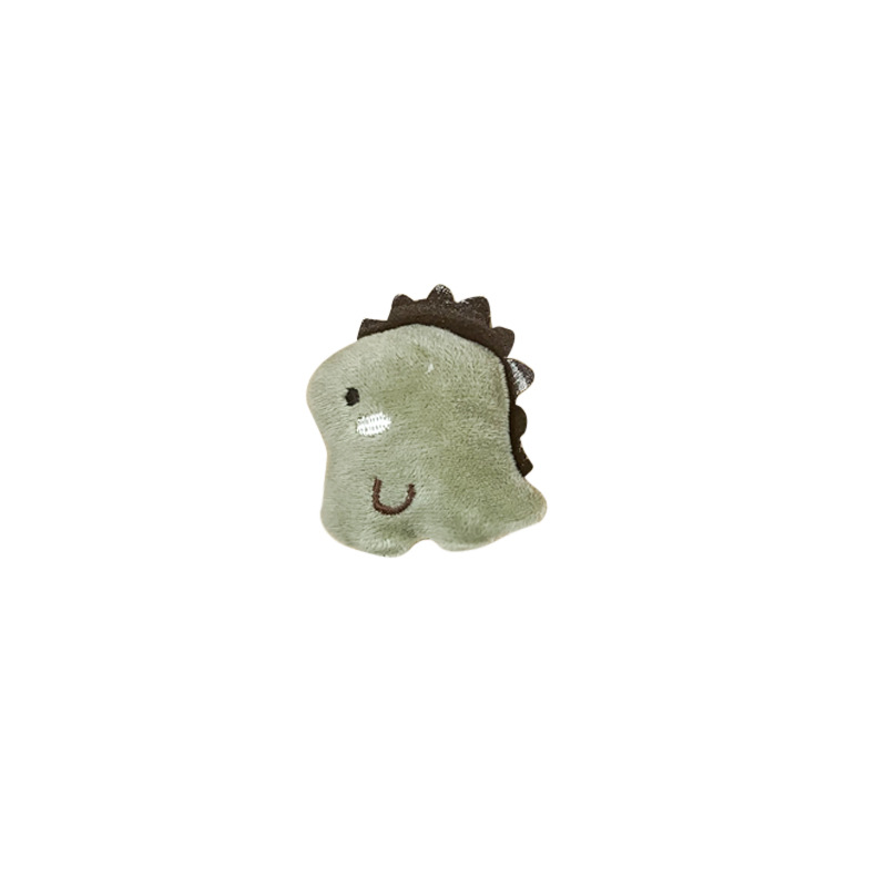 Cartoon plush little dinosaur brooch accessories socks children hat hairpin DIY accessories cute decorative accessories