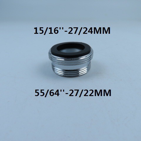 Brass faucet to garden hose adapter with aerator sink faucet adapter to garden hose