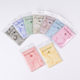 New Hot Selling Macaron Color Marble Pattern Passbook Bag Ultra-thin ID Clip Passbook for Men and Women Traveling Abroad