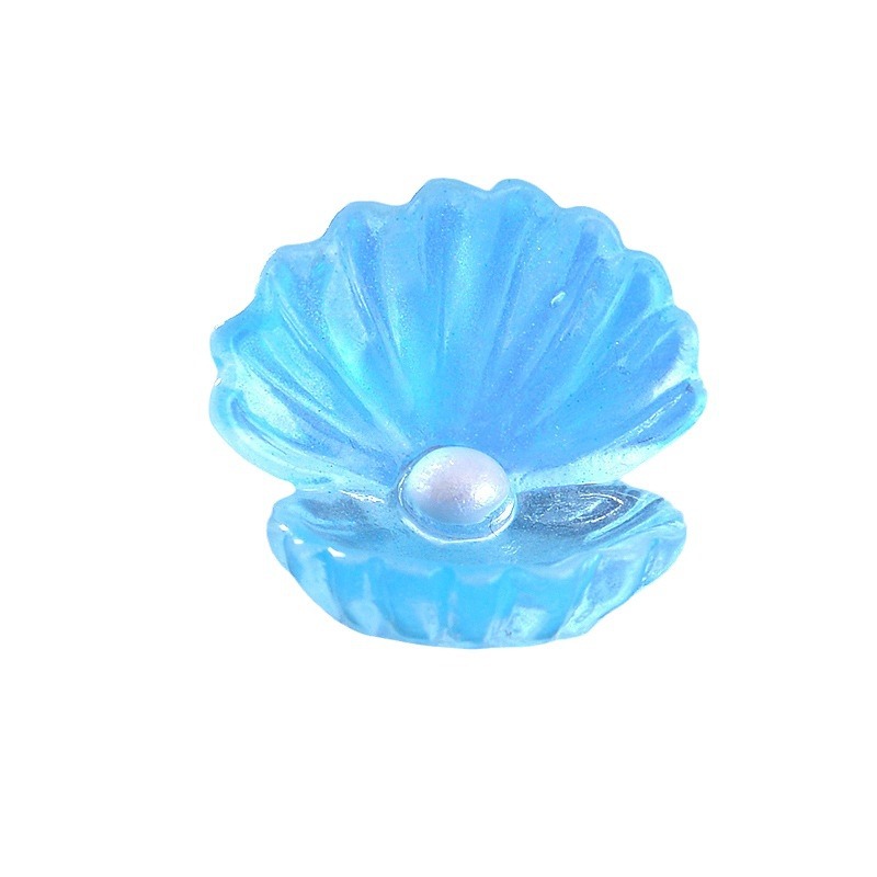 New mini shell conch micro landscape fish tank decoration small ornaments cute pearl shell resin crafts
