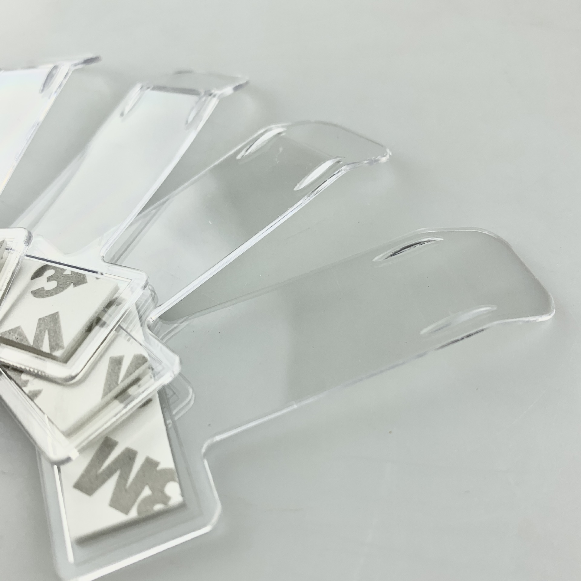 Car accessories ticket holder transparent plastic ticket invoice receipt clip parking time car ticket clip