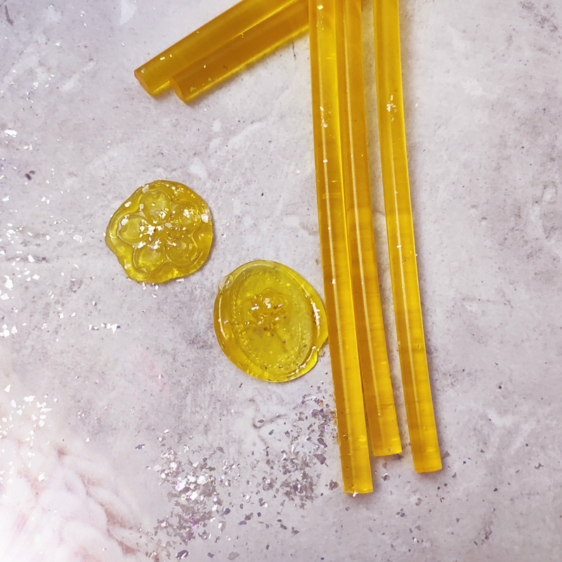 Color Transparent Monochrome Link Ceramic Wax Transparent Yellow Transparent Gold Constantly Not Broken Not Hard Transparent Color Fire Paint