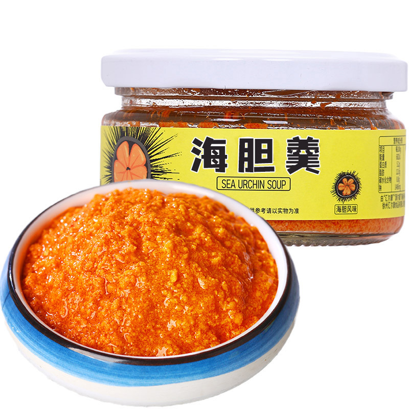 Huierkang (HR) sea urchin soup 110g sea urchin yellow sashimi seafood aquatic bibimbap noodles one-piece delivery free shipping