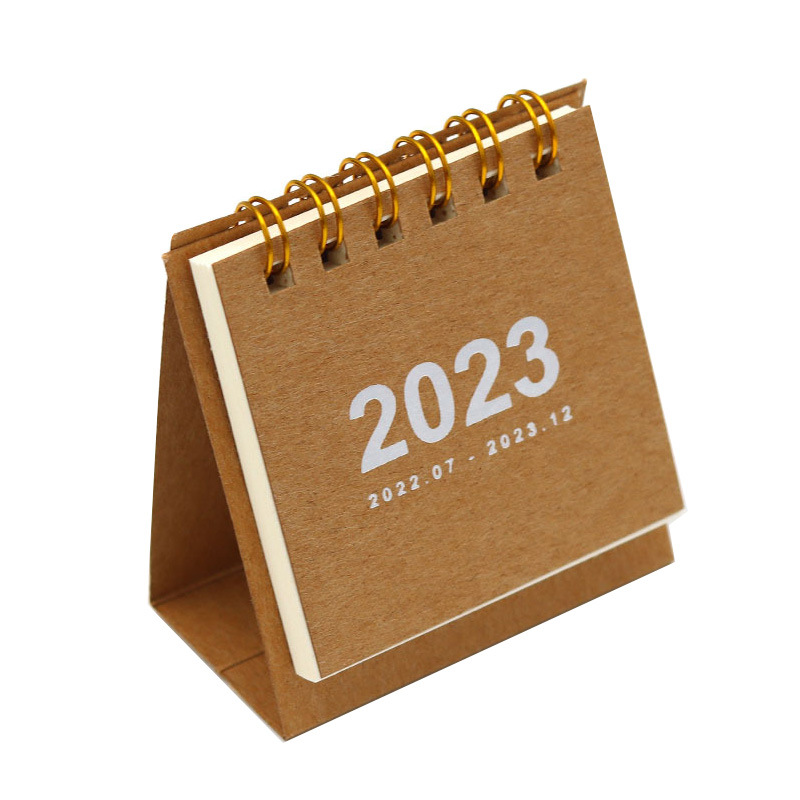 2025-2026 Taiwan Calendar Simple Unprinted Style Retro Mini ins Style Small Calendar Lunar Calendar Desktop Decorative Ornaments