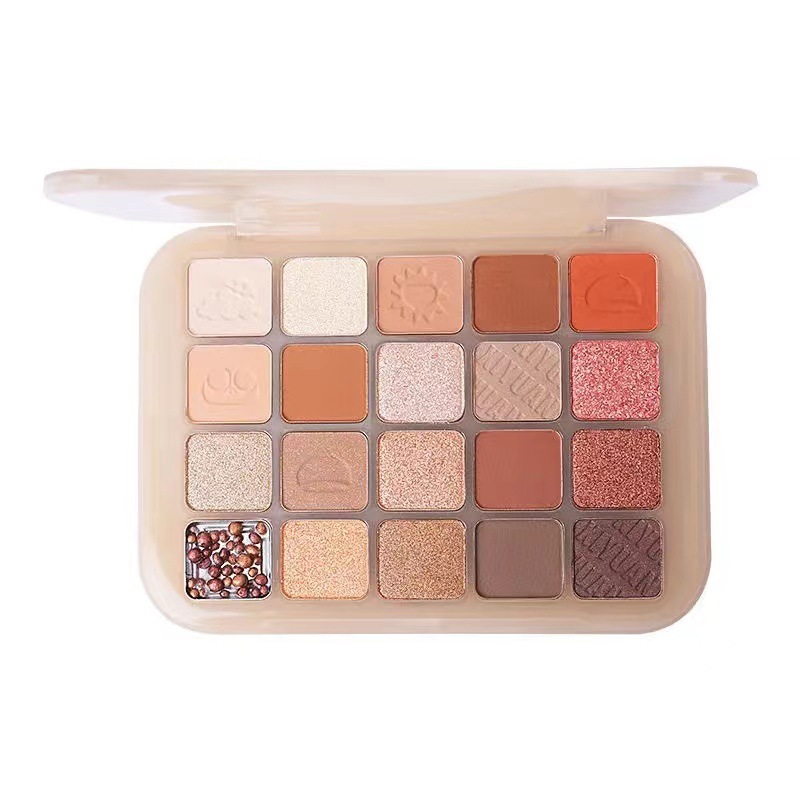 DIKALU chestnut twenty color eyeshadow plate pearlescent earth color pomegranate seed crisp fragrant rice eyeshadow ins same style
