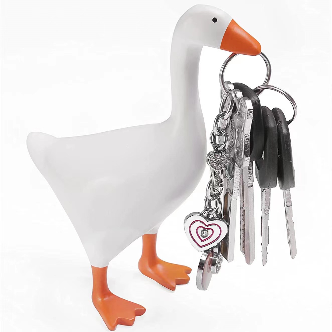 Cross-border duck magnet decoration design duck magnet key storage creative art decoration home