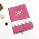 A5 purple PU leather soft sketchbook-S003