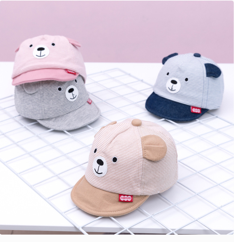 Benhui hot selling bear baby cap baby cap baby cap baby hat sun hat baby hat_voghion.com