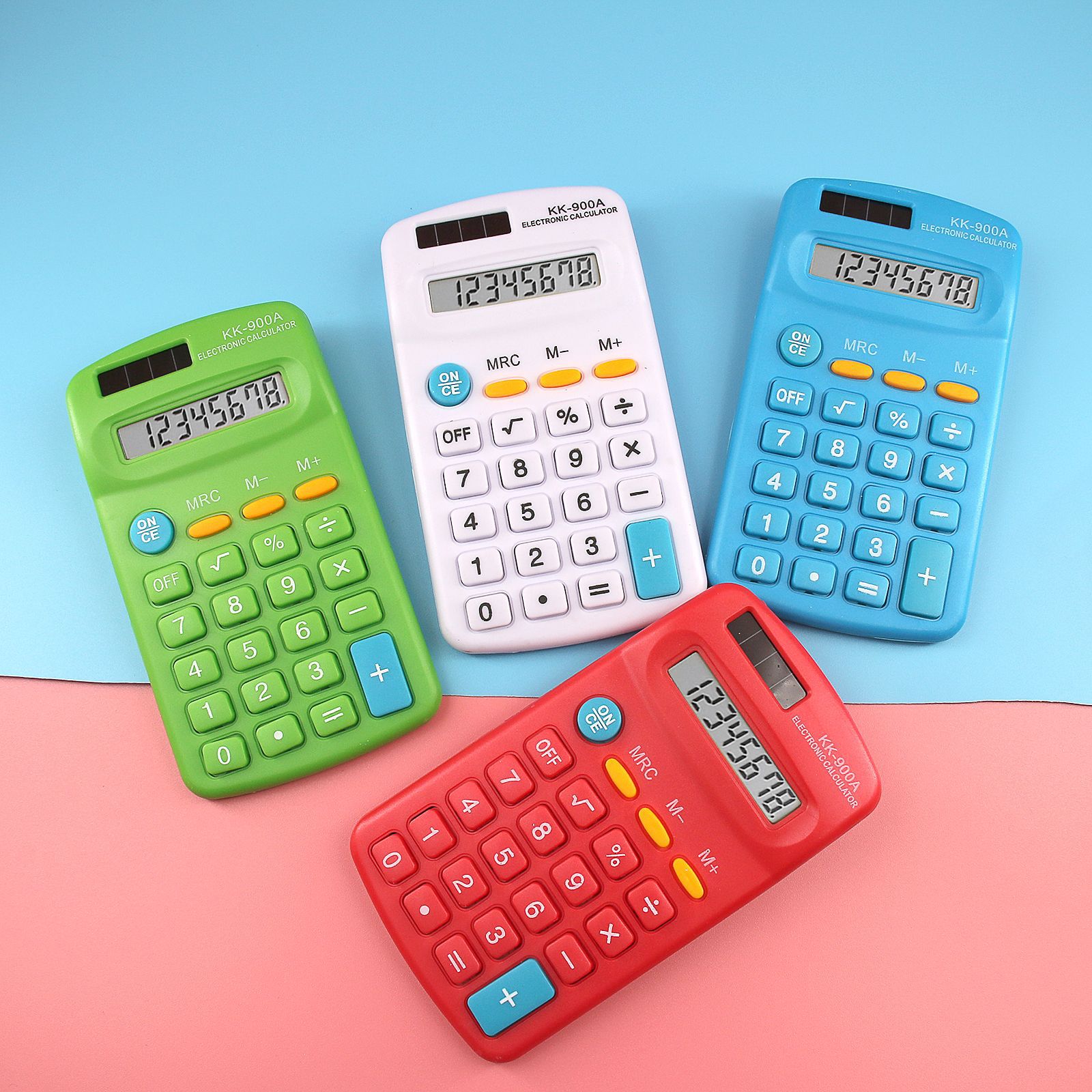 Student calculator Palm type 8 bit gift computer fashion mini portable color calculator wholesale
