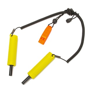 Outdoor telescope, practical ice diamond drill in winter fishing, fishing, whistle, protective set of winter fishing accessories and equipment