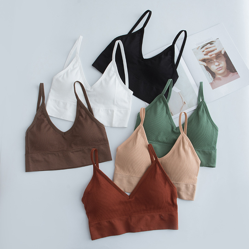 Big U-back Strapless and Backless Sports Bra_voghion.com