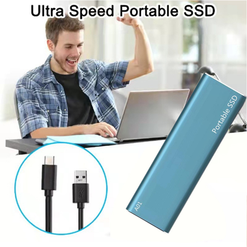 Cross-Border dedicated mini portable external mobile SSD expansion upgrade 1T-128TBtype-c interface