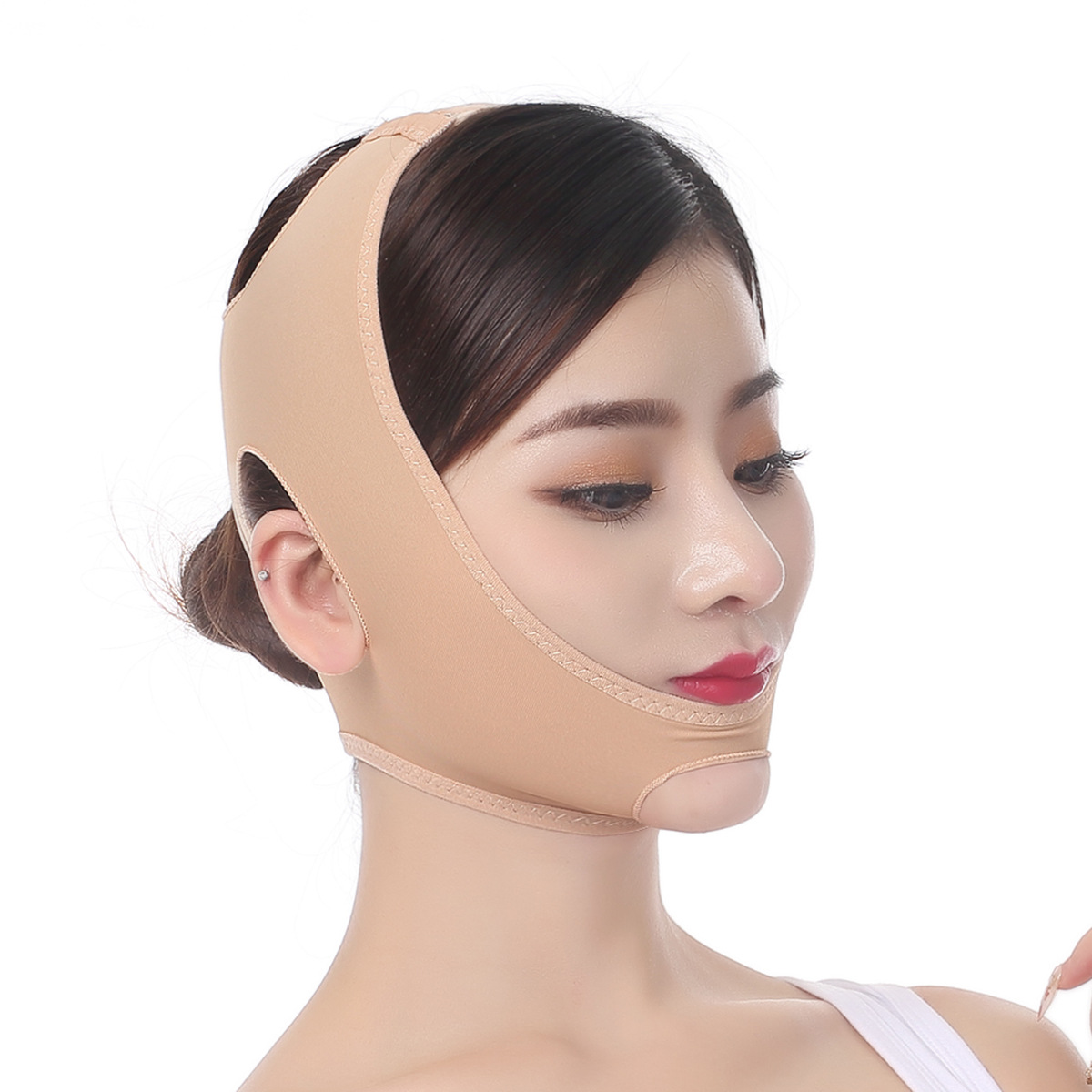 v face device sleep lift lift v face mask double chin melon seed face carving breathable beauty instrument bandage