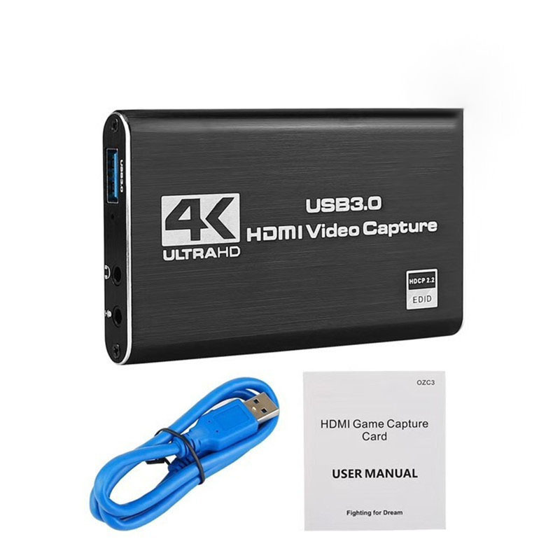 Cross-border hot selling 3.0USB capture card HDMI video capture card game capture live camera recording capture card