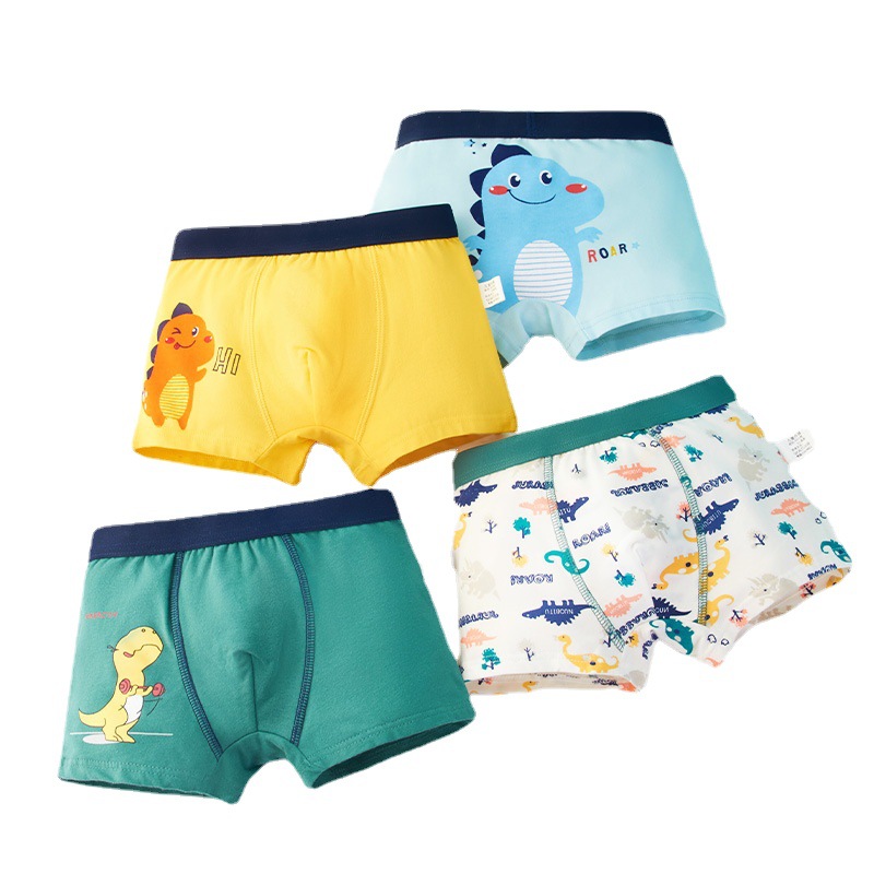 Children's Underwear Boys' Boxer Shorts Boys' Baby Children's Underwear Underwear for Middle and Old Children and Primary School Students