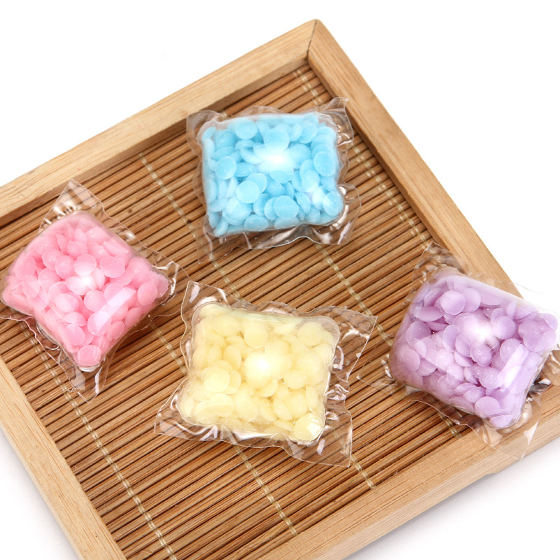 Fragrant beads explosive beads clothing softener cleaning care softener laundry beads protective clothing water soluble film fragrant beans
