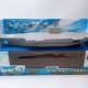 Children's aircraft carrier model simulation ship model toy military warship decoration war model navigation model