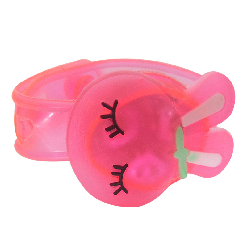 Flash wrist strap luminous cartoon bracelet luminous watch strap cartoon bracelet flash toy manufacturers wholesale