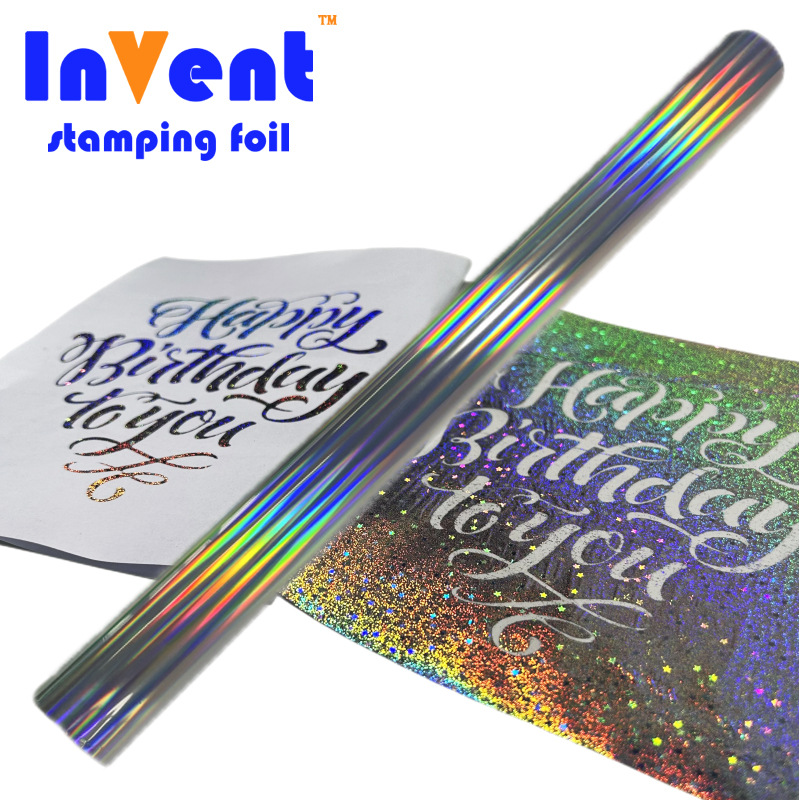 Carbon powder ink powder printing special gilding paper plastic sealing machine heat transfer film handmade gilding foil aluminized