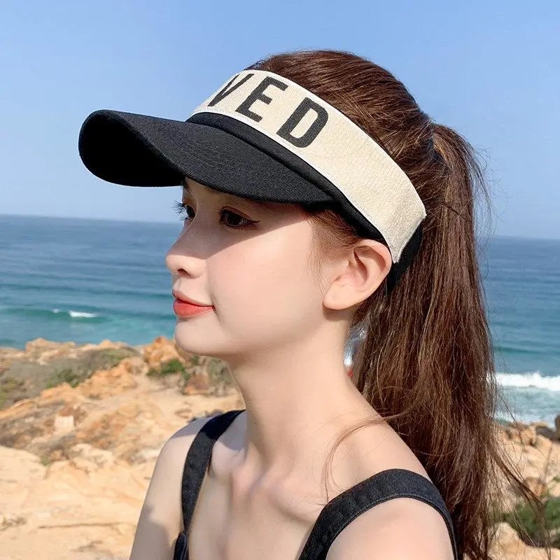 Chaozhou Brand Following Grandmother Empty Top Hat Women's Summer Shopping Leisure All-match Roof Cap Net Popular Chaozhou Youth Sun Hat