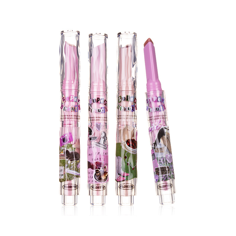 FLORTTE/flower Loria strange Melia solid lip gloss first kiss love stick lipstick moisturizing gloss lip glaze