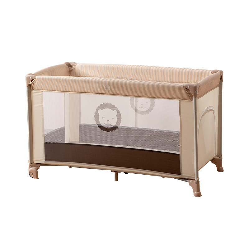 Cross-border Crib Portable Portable Foldable Newborn Movable Baby Bed Game Bed with Mosquito Net