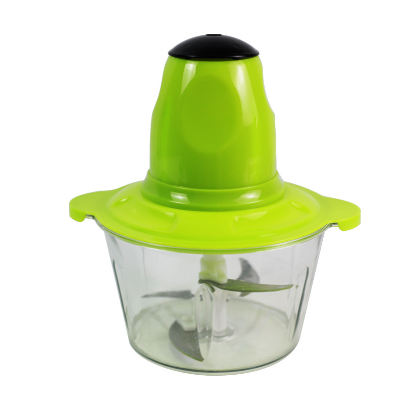 Household 2L electric meat grinder stuffing and vegetable grinder baby food supplement machine cutting vegetables and minced meat single gear electric meat grinder