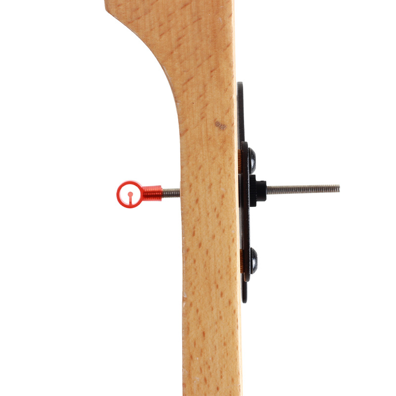 Spot wholesale new simple single needle aim recurve bow arrow sight archery Red aim frame Center clear disassembly