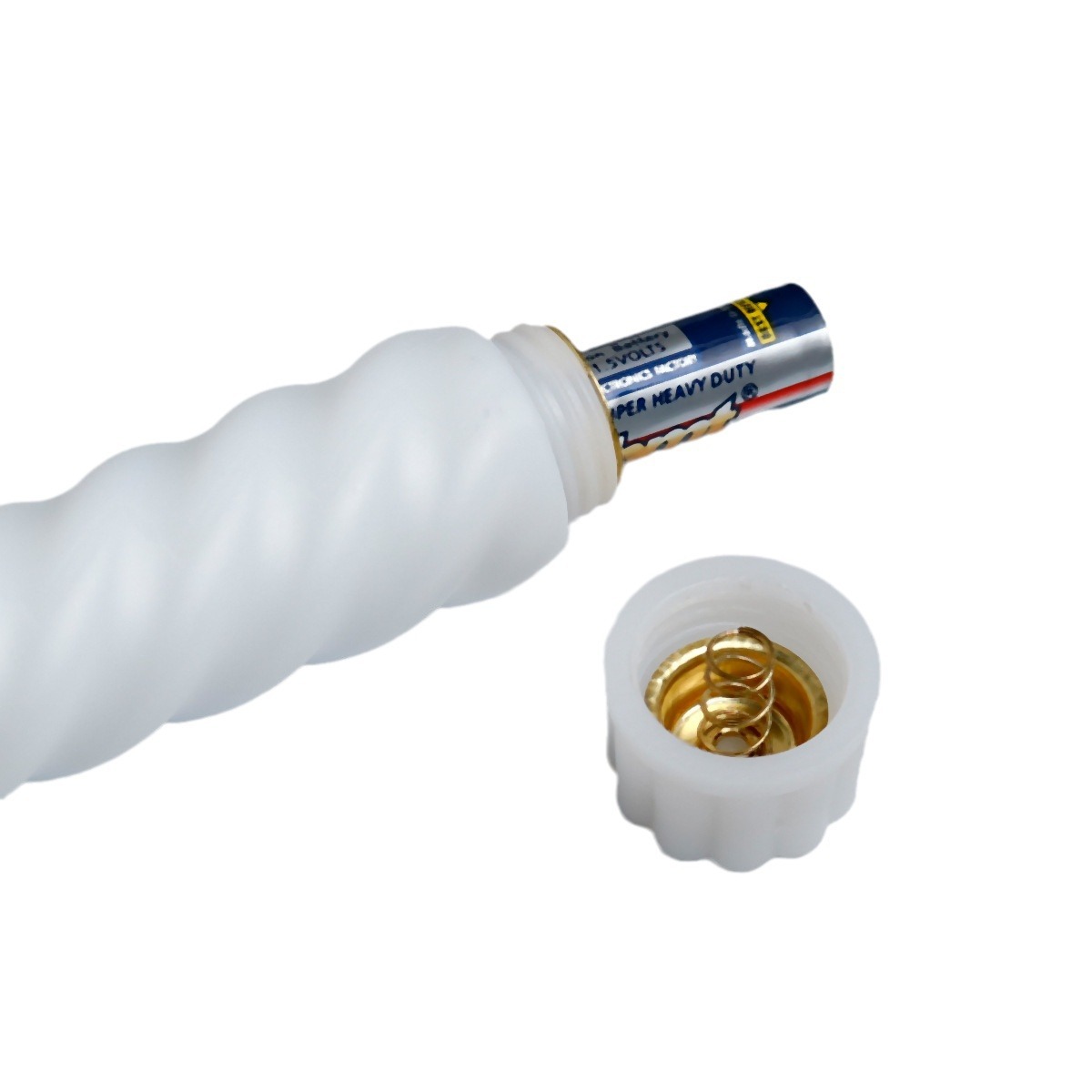 Cross border LED long strip candle light plastic remote control electronic candle romantic wedding gift thread 6 bullet head