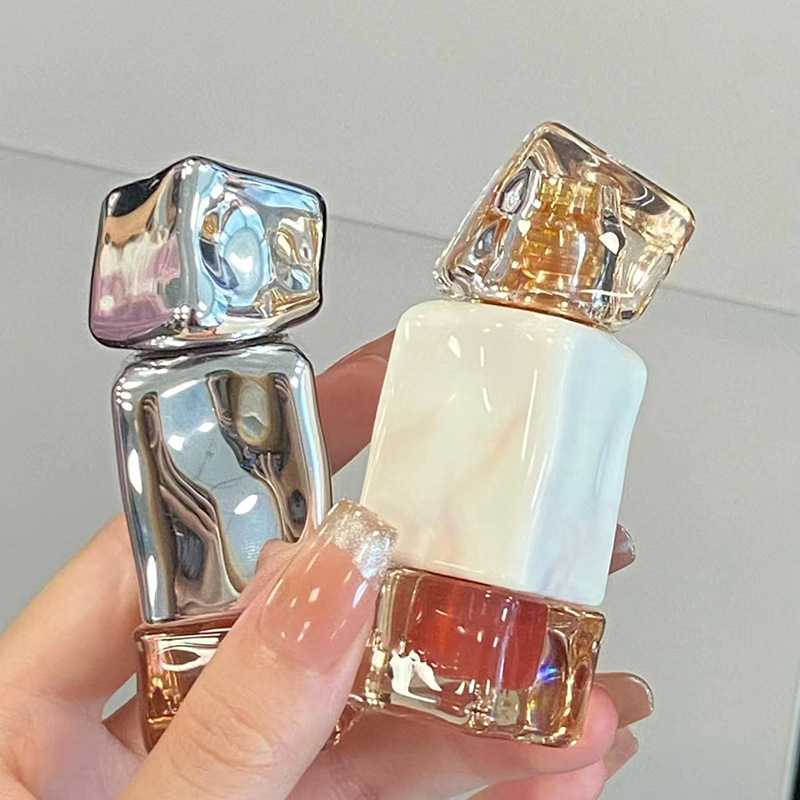 kekemood New Thai milk coffee soft mist Ice Cube lip glaze lip freeze female irregular lipstick lip gloss lip mud lip gloss