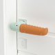 Small crocodile silicone door handle-wood color